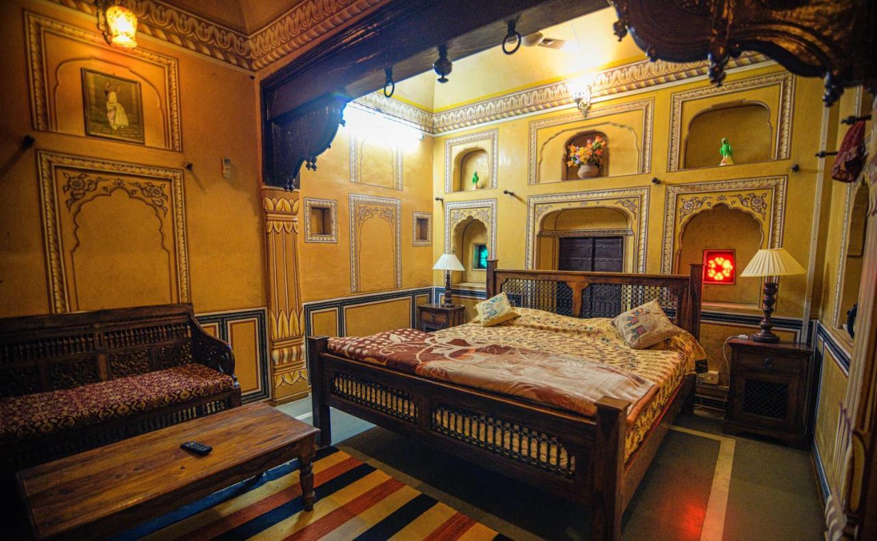 Hotel Radhika Haveli, Mandawa Mandāwa Dış mekan fotoğraf