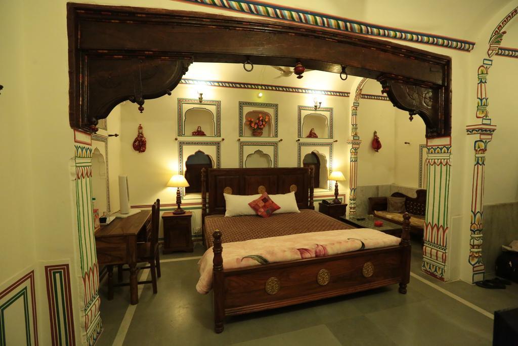 Hotel Radhika Haveli, Mandawa Mandāwa Dış mekan fotoğraf