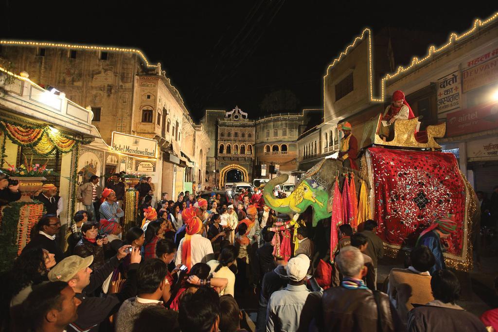 Hotel Radhika Haveli, Mandawa Mandāwa Dış mekan fotoğraf